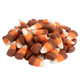 Neutral earthy colored Indian Candy Corn with chocolate bottoms, approx 250 pieces per pound. Made in USA Fall Thanksgiving candy.