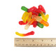 Albanese Mini Gummy Worms, approx. 95 vibrant rainbow-colored chewy fruit worms per pound.