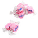 Chewy red sugar free salt water taffy with cinnamon flavor, approx. 65 pieces per pound.