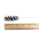 Black cherry twist lollipops, 30 count, individually wrapped with a sophisticated black swirl design.