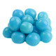Bright blue Wild Berry Blue Chewy Sour Balls, tangy, sour, approx 95 per pound, from Sweets Candy Company.