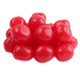 Bright red Cherry Chewy Sour Balls, approximately 95 pieces per pound, tangy cherry flavor, sour and sweet candy.