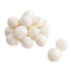White Pina Colada Chewy Sour Balls, tangy, sweet, tropical candy, approx 95 pieces per pound.