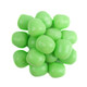 Light green watermelon chewy sour balls, tangy sweet flavor, approx. 95 pieces per pound.