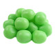 Watermelon chewy sour balls. Light green, approx 95 candies per pound. Tangy, made in USA.