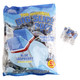 Big Slice Pops Blue Raspberry 48-piece candy box with bold blue raspberry flavored lollipops individually wrapped for freshness.