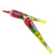 6 Original Astro Pops, retro three-layered lollipops, red cherry, green passionfruit, yellow pineapple flavors.
