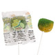 Big Slice Pops Pineapple flavor hard candy lollipops, 48 pieces