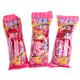 12 Pez Valentine dispensers, individually wrapped, red, pink, white heart-themed novelty candy, classic fun treat.