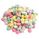 Mini Misty Mints, smooth creamy pastel mints with white beads, approximately 600 per pound, delicious sweet and minty fresh.