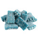 image of sour blue raspberry licorice bricks fini candy