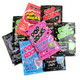 20 assorted Pop Rocks packs. Colorful Cotton Candy, Green Apple, Blue Raspberry, Grape, Strawberry, Watermelon popping candy.