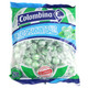 120 green Colombina Jumbo Spearmint hard candy balls, individually wrapped.