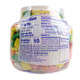 Dubble Bubble Office Pleasures chewing gum, 1 lb container, 390 assorted pieces, multi-colored, resealable.