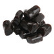 Soft, chewy black Finnska sugar-free licorice pieces, rich bold flavor by Gerrit's, 1lb.