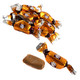 Coffee Rio Caffe Latte hard candy, light brown, real coffee, approx 87 pieces per pound, delicious coffee flavor.