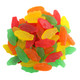 image of assorted mini swedish fish fruity candy rainbow chewy bulk unwrapped