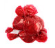 Arcor vibrant red, spicy cinnamon hard candy discs, individually wrapped, approx 75 pieces per pound.