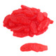 Vibrant red Mini Swedish Fish candy, chewy texture, sweet cherry flavor, approximately 170 pieces per pound.