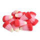 Valentine Candy Corn, red and pink Cupid Corn, approximately 400 pieces per pound, festive Valentine's Day candy.