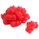 Red, cute cinnamon gummy bears, sweet & spicy flavor. Approximately 39 per pound, 1.5 inch tall, Made in USA.