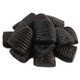 Authentic black Dutch beehive honey licorice, 1 inch pieces, approximately 100 per pound.
