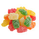 Albanese Sour Gummy Bears, assorted fruit flavors: cherry, strawberry, green apple, pineapple, lemon, orange, approx. 125 per lb.