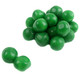 Green Apple Chewy Sour Balls. Tangy, chewy green apple candies with dark green shell. Approx 95 per pound, USA made.