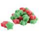 image of red and green sour candy jelly stars christmas bulk unwrapped