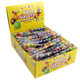 Sixlets, 72 tubes, 12 assorted rainbow chocolate balls per tube. Colorful retro gluten-free candy.