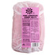 Vibrant pink lemonade sour belts, approx. 50 per pound. Long, 9'' gummy strips, sweet & tangy sour sugar coated.