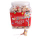 Smarties Lollies, 120 individually wrapped pastel lollipops on sticks, classic Halloween party candy.