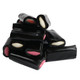 Bite-sized Black Licorice Rockies, soft black licorice with sweet cream colored centers. Approx 100 pieces per pound.