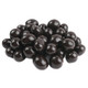 Approximately 240 glossy dark chocolate covered espresso beans, rich and crunchy.