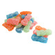Sour Patch Kids Extreme Sour candy, 175 pieces per pound, in red, yellow, orange, and green.