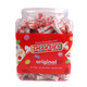 Smarties Candy Rolls jar, 180 individually wrapped pastel colored candy rolls, bulk packed.