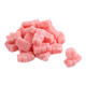 Pink sour watermelon gummy bears, coated in sugar crystals. Approx 130 gummy bears per pound.