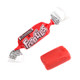 Fruit Punch Frooties, Tootsie Roll's bright red chewy candy with fruit punch flavor, approx 140 pieces per pound.