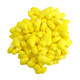 Many bright yellow pressed candy rubber ducks, 3/4 inch each, approx 310 per pound, for baby showers.