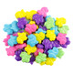 Vibrant pastel candy bunnies, 1/2 inch tall Easter sweets. Approx 390 colorful bunnies per pound for baskets.