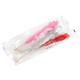 image of valentine candy mix rock sticks wrapped pink red