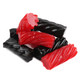 Australian red and black licorice mix, soft chewy candy, classic flavored Australian handcrafted licorice.