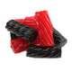 Soft, chewy Australian red and black licorice candy mix, NON-GMO verified, real licorice root.
