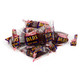 Dad's Root Beer Barrels Sugar Free Hard Candy, brown, barrel-shaped, approximately 60 pieces per pound.