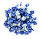 Vibrant blue Mint Colombina Mini Hard Candy, refreshing mint flavor, small, hard, approx. 300 candies per pound.