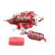 Vibrant green and red Watermelon Frooties, chewy fruit-flavored candy, approx 140 pieces per pound, Tootsie Roll.