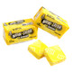 Now and Later Banana 24 packs. Each pack holds 6 yellow, individually wrapped hard chew taffy squares, sweet and long-lasting.