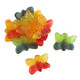 Vibrant, two-tone gummy butterflies with apple, blueberry, pineapple, lemon, strawberry flavors. Approx. 56 per pound.