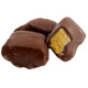 Asher's Dark Chocolate Covered Honeycombs. Crunchy golden pieces, rich dark brown chocolate coating. Approx 15 per pound, USA.