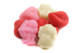 image of valentine candy mellocreme mix bulk unwrapped pink red zachary marshmallow